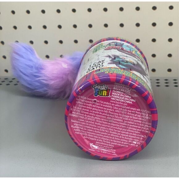 Misfittens Cat Plush Wild Cats Series 3 Purple Tail - Picture 2 of 4